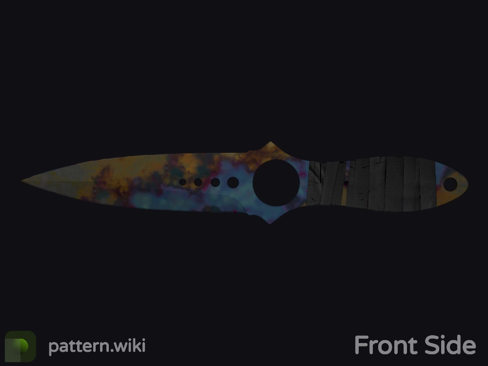 Skeleton Knife Case Hardened seed 77