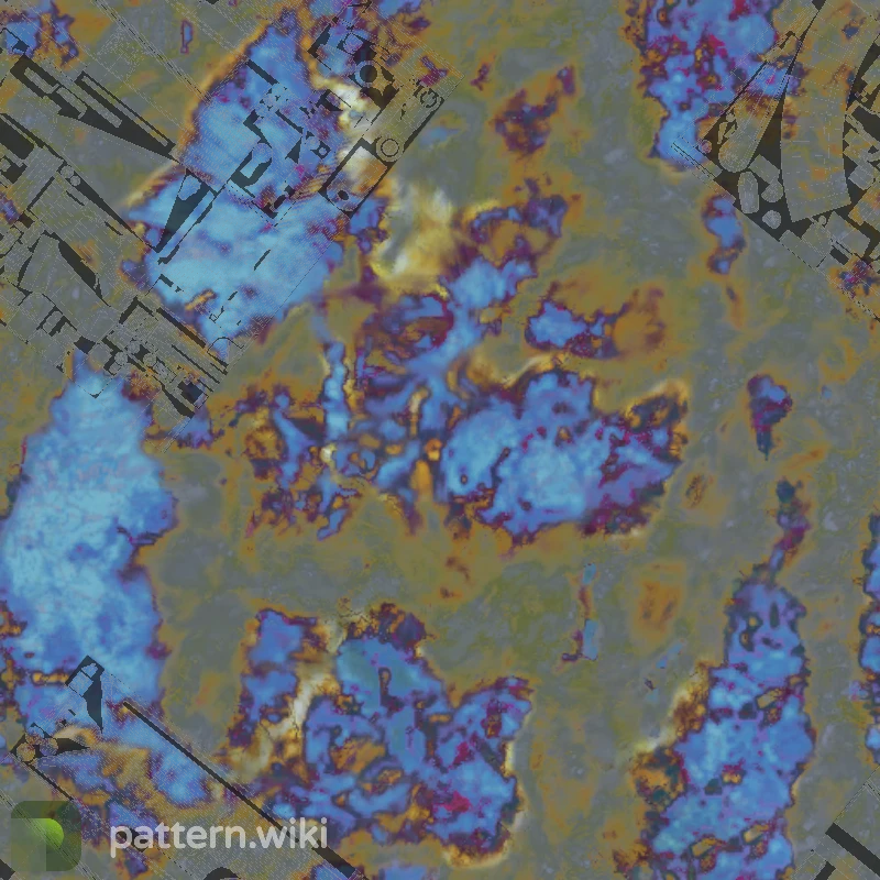 AK-47 Case Hardened seed 813 pattern template