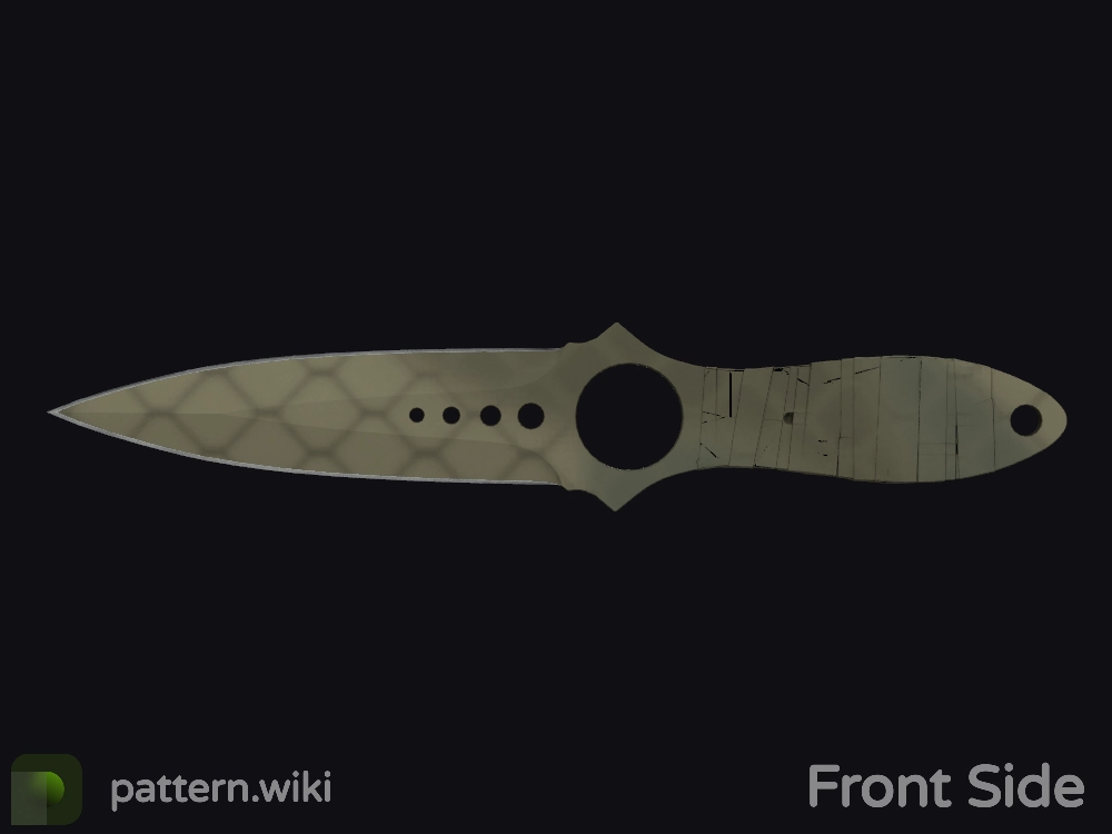 Skeleton Knife Safari Mesh seed 106