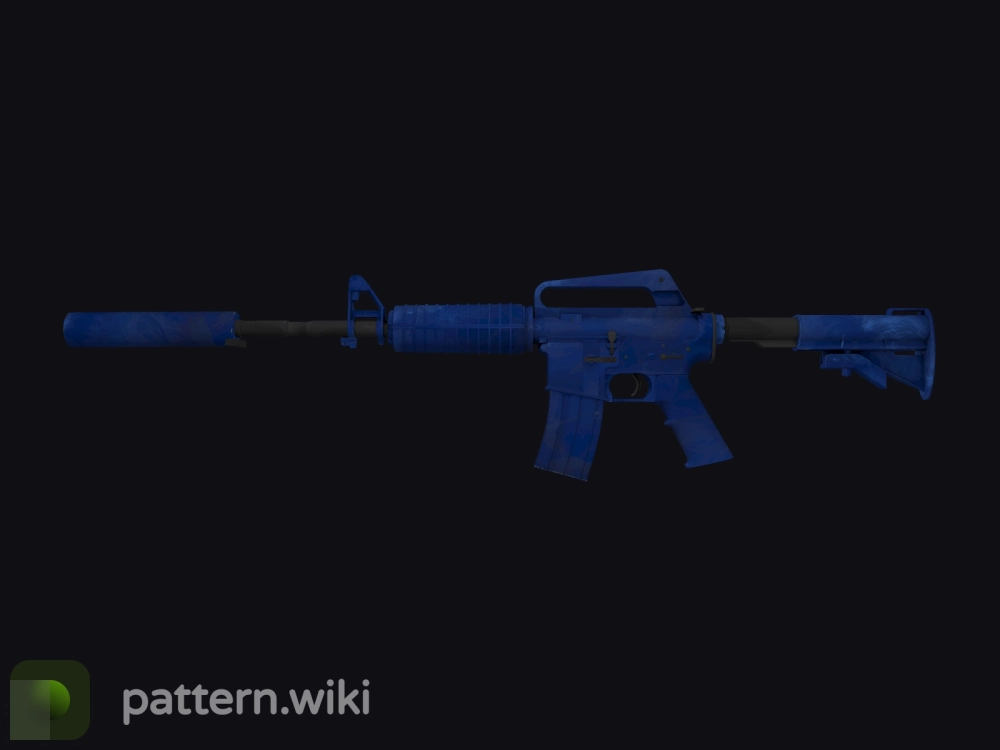 M4A1-S Blue Phosphor seed 345