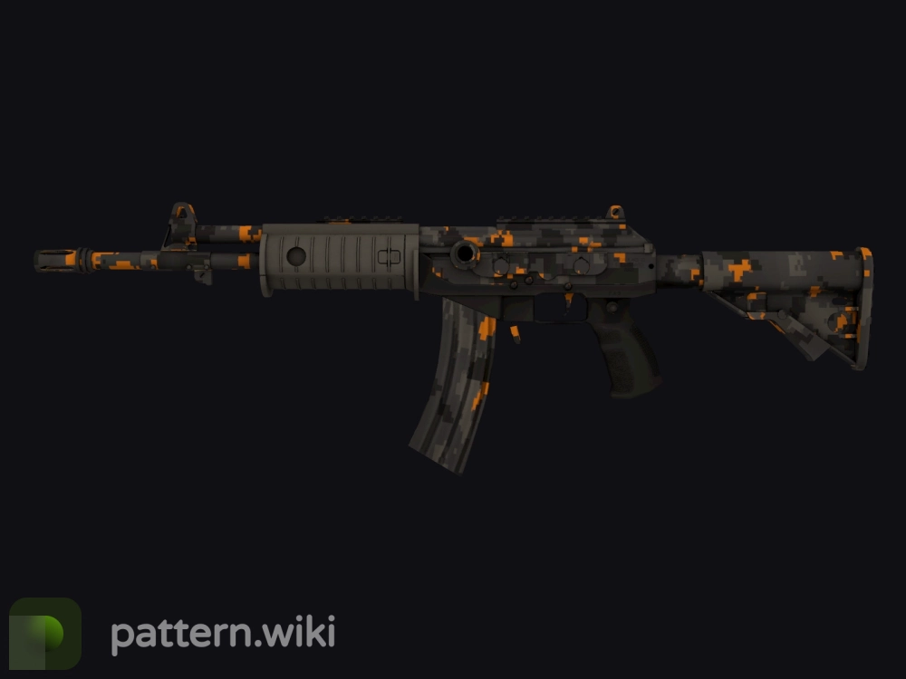 Galil AR Orange DDPAT seed 827