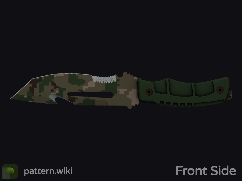 Survival Knife Forest DDPAT seed 141