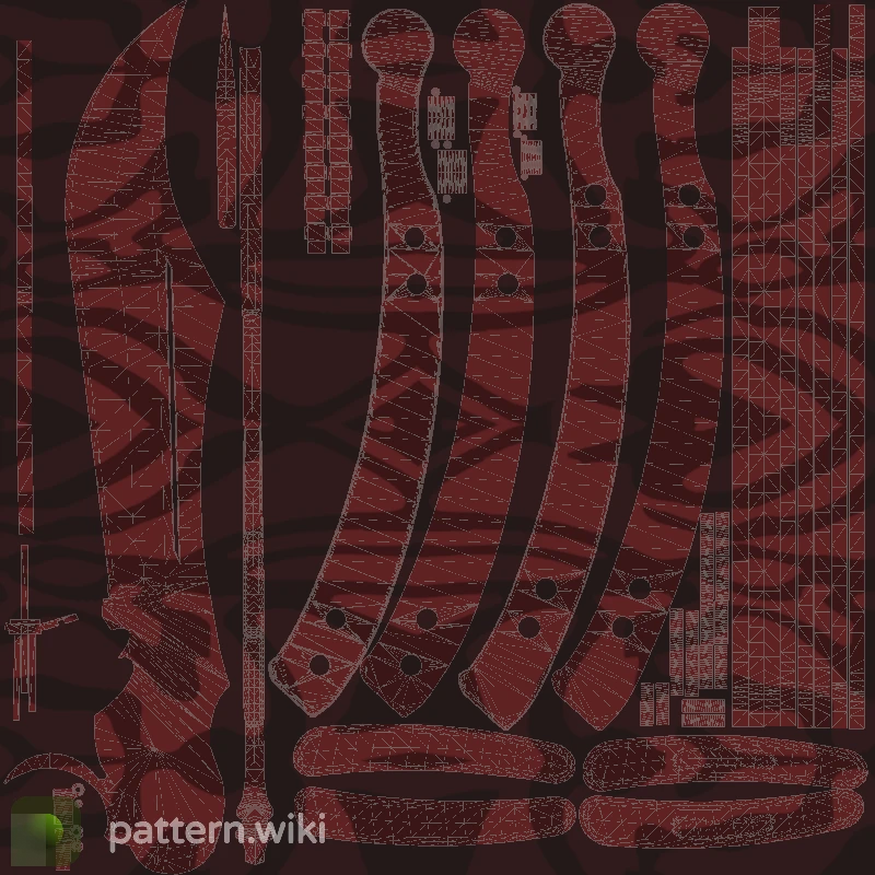 Butterfly Knife Slaughter seed 217 pattern template