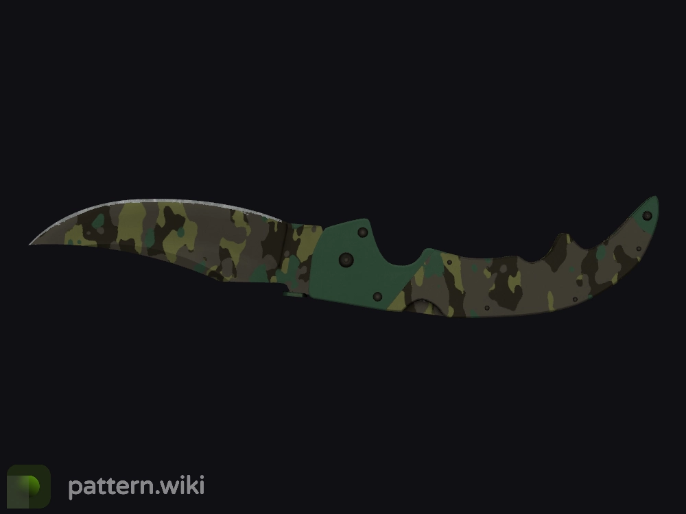 Falchion Knife Boreal Forest seed 878