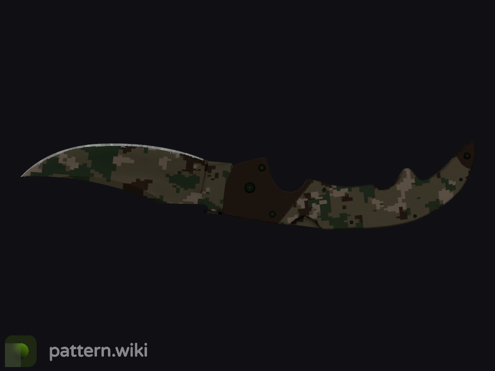 Falchion Knife Forest DDPAT seed 423