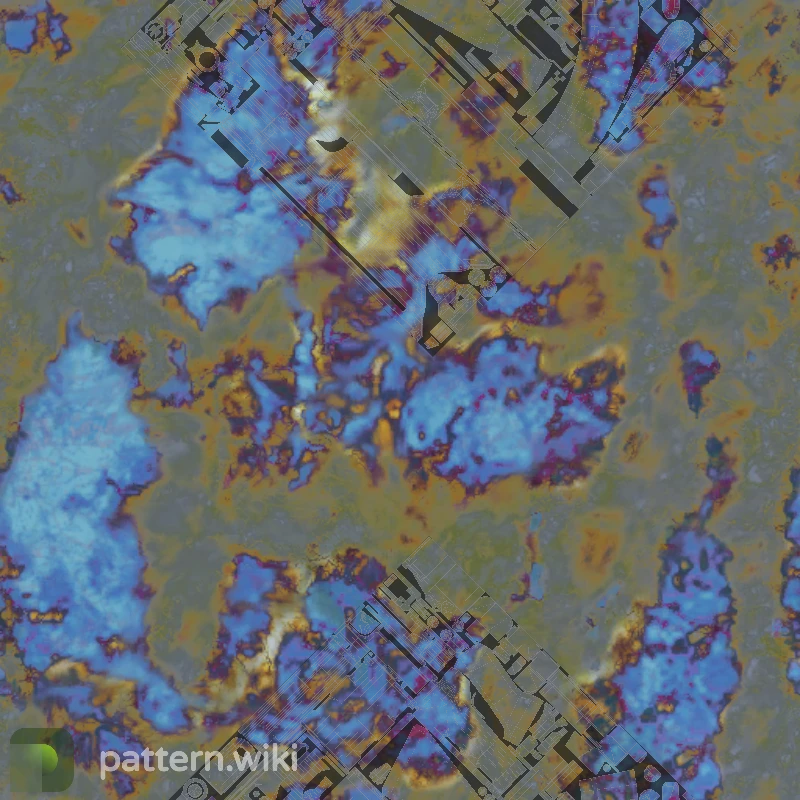 AK-47 Case Hardened seed 423 pattern template