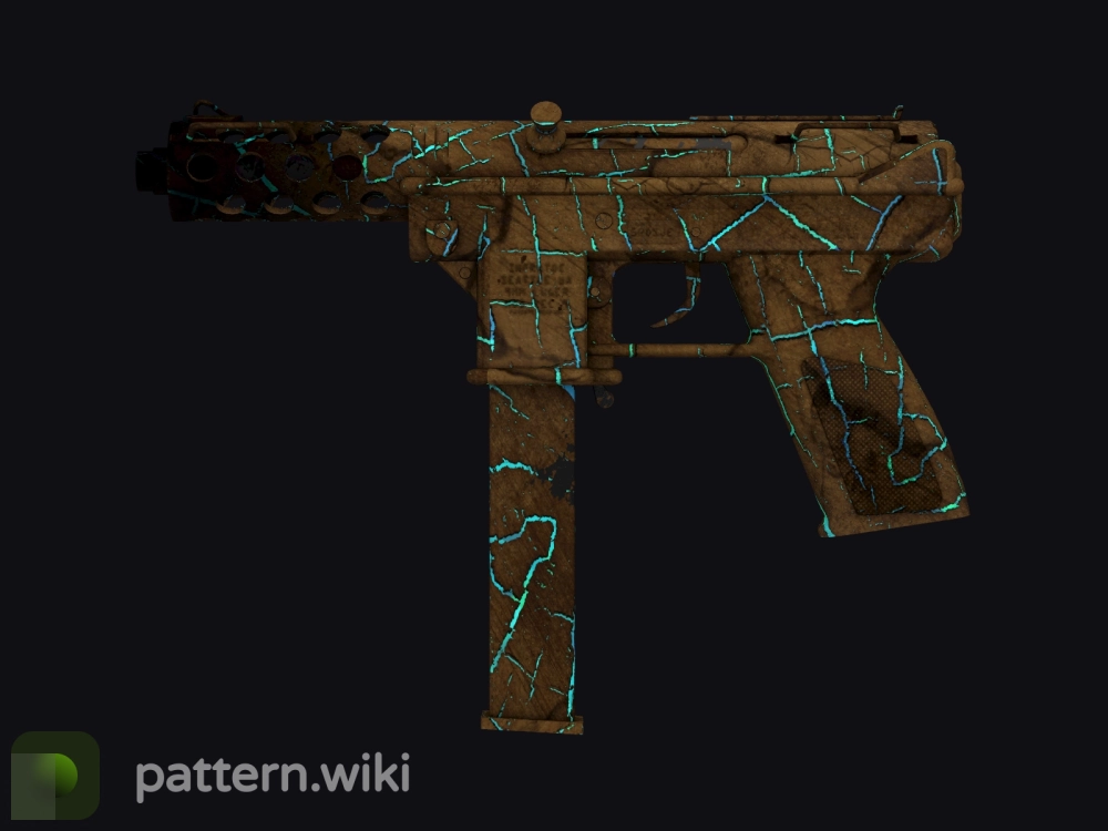 Tec-9 Cracked Opal seed 969