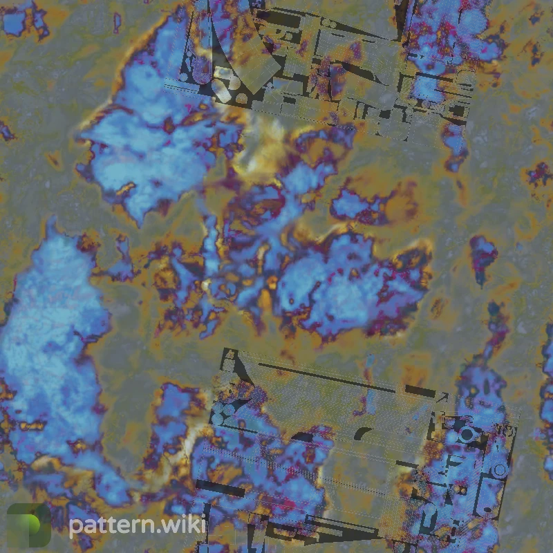 AK-47 Case Hardened seed 943 pattern template