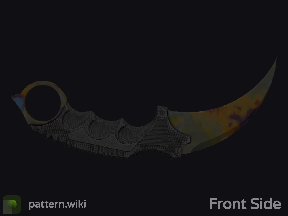 Karambit Case Hardened seed 981