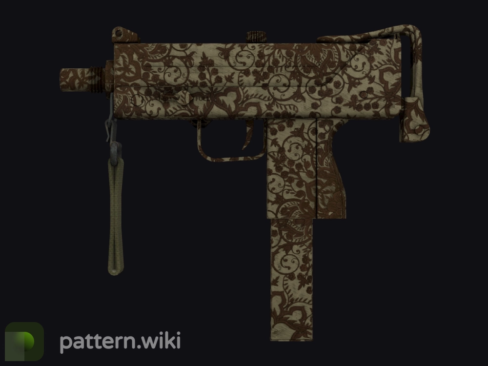 MAC-10 Sienna Damask seed 757