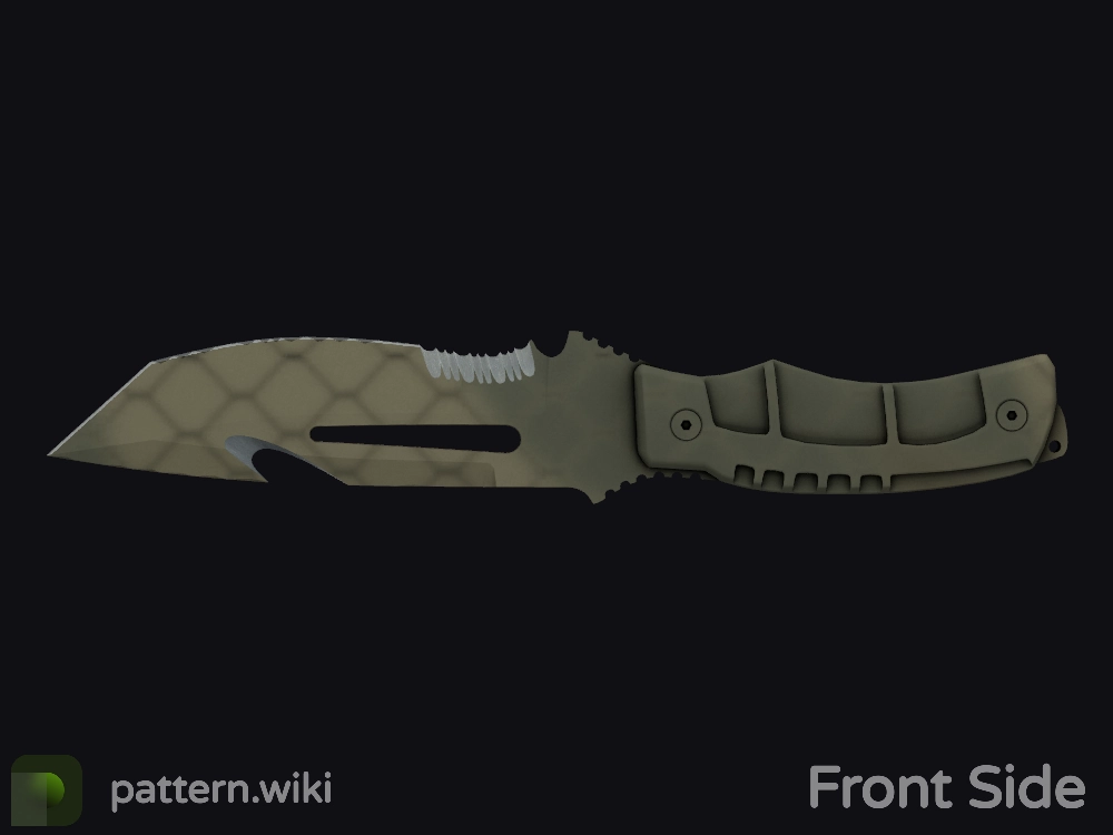 Survival Knife Safari Mesh seed 728