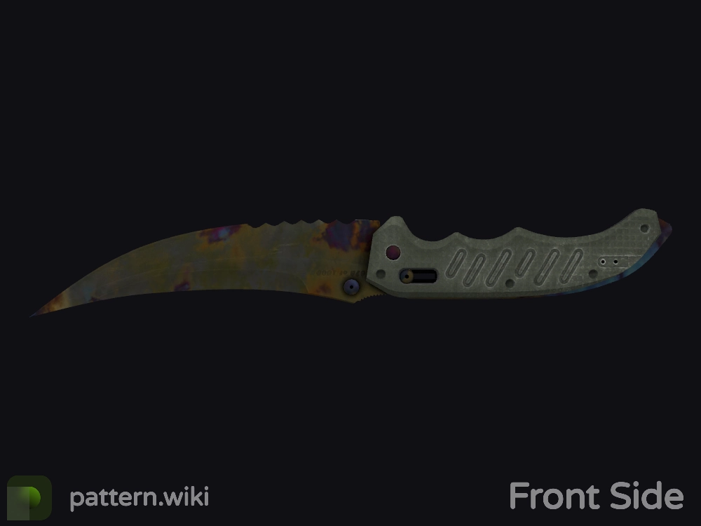 Flip Knife Case Hardened seed 115