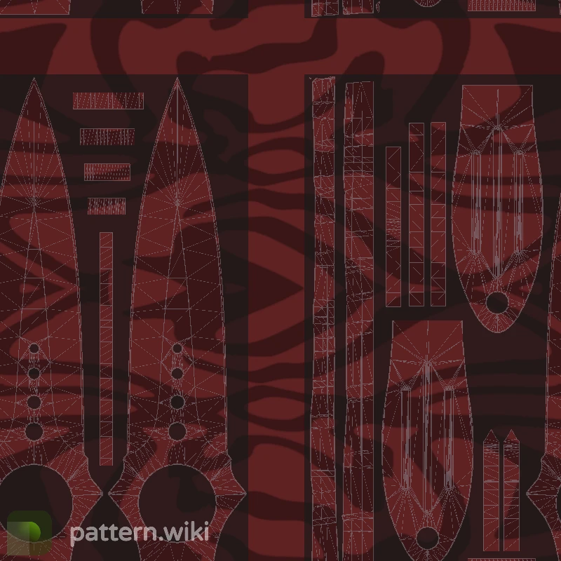 Skeleton Knife Slaughter seed 496 pattern template