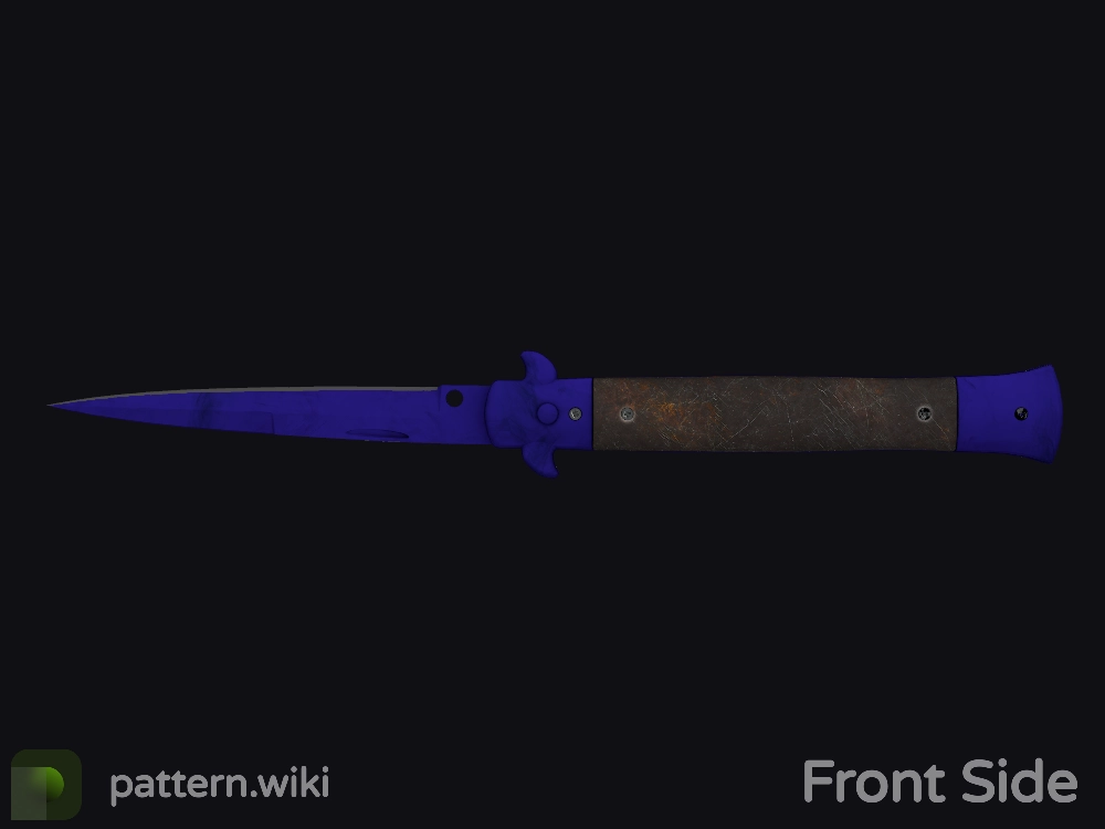 Stiletto Knife Doppler seed 42