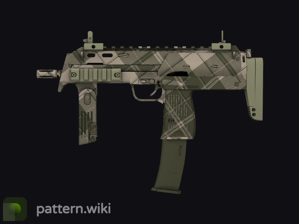 MP7 Olive Plaid seed 711