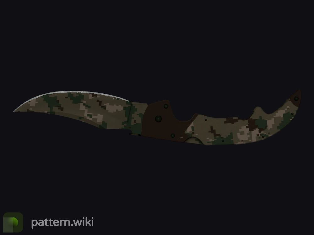 Falchion Knife Forest DDPAT seed 362