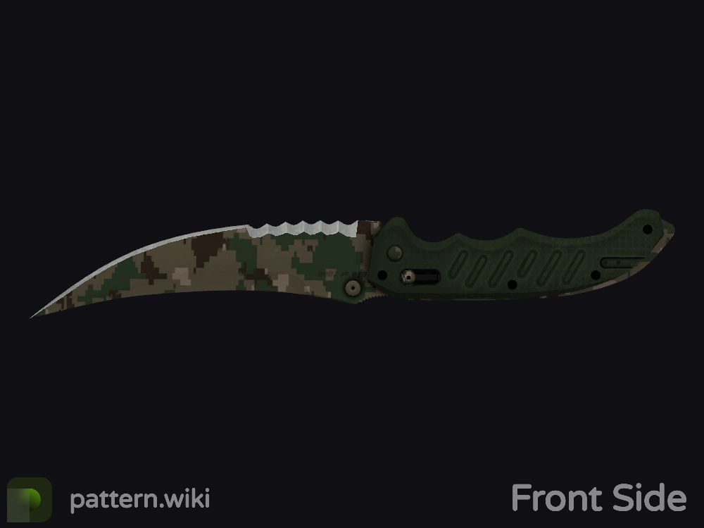 Flip Knife Forest DDPAT seed 695