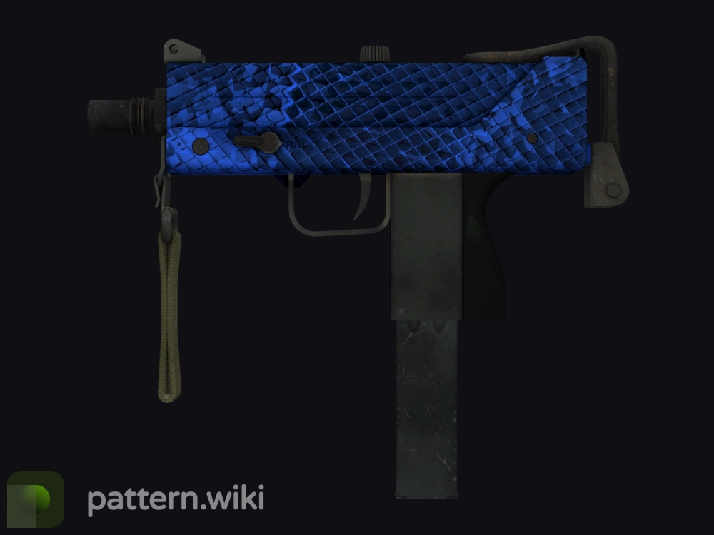 MAC-10 Lapis Gator seed 755