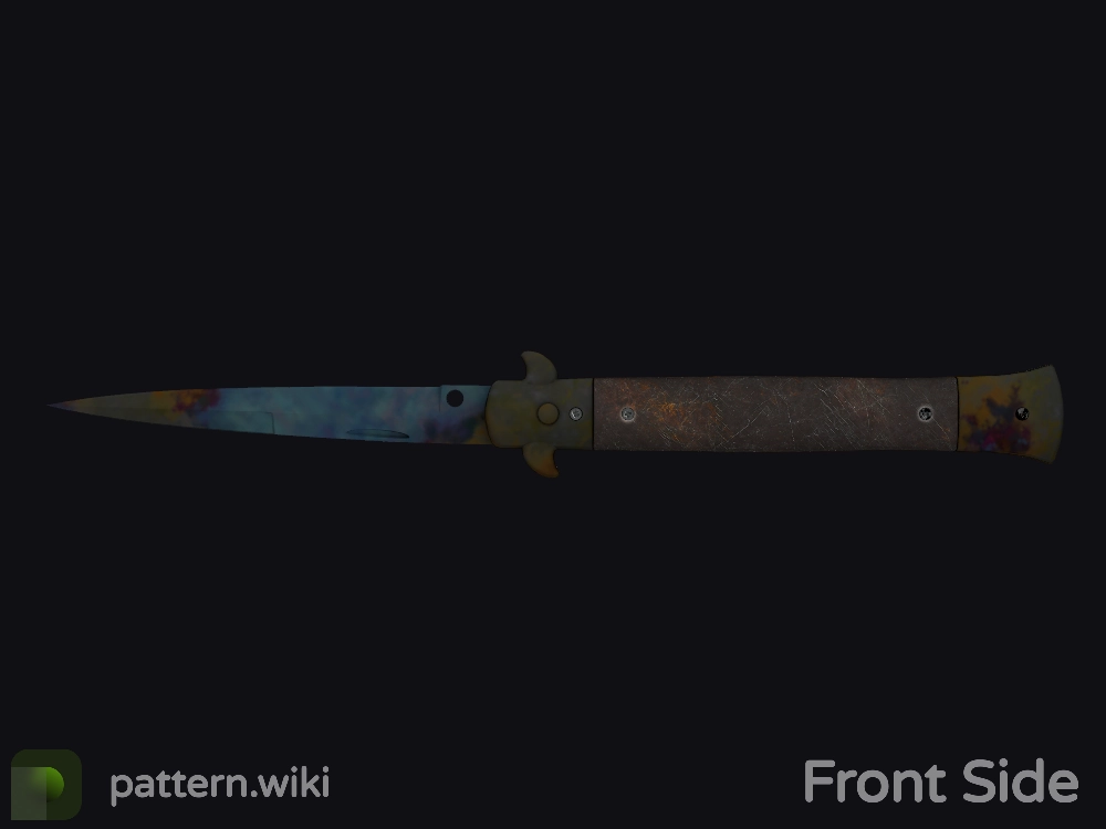 Stiletto Knife Case Hardened seed 720