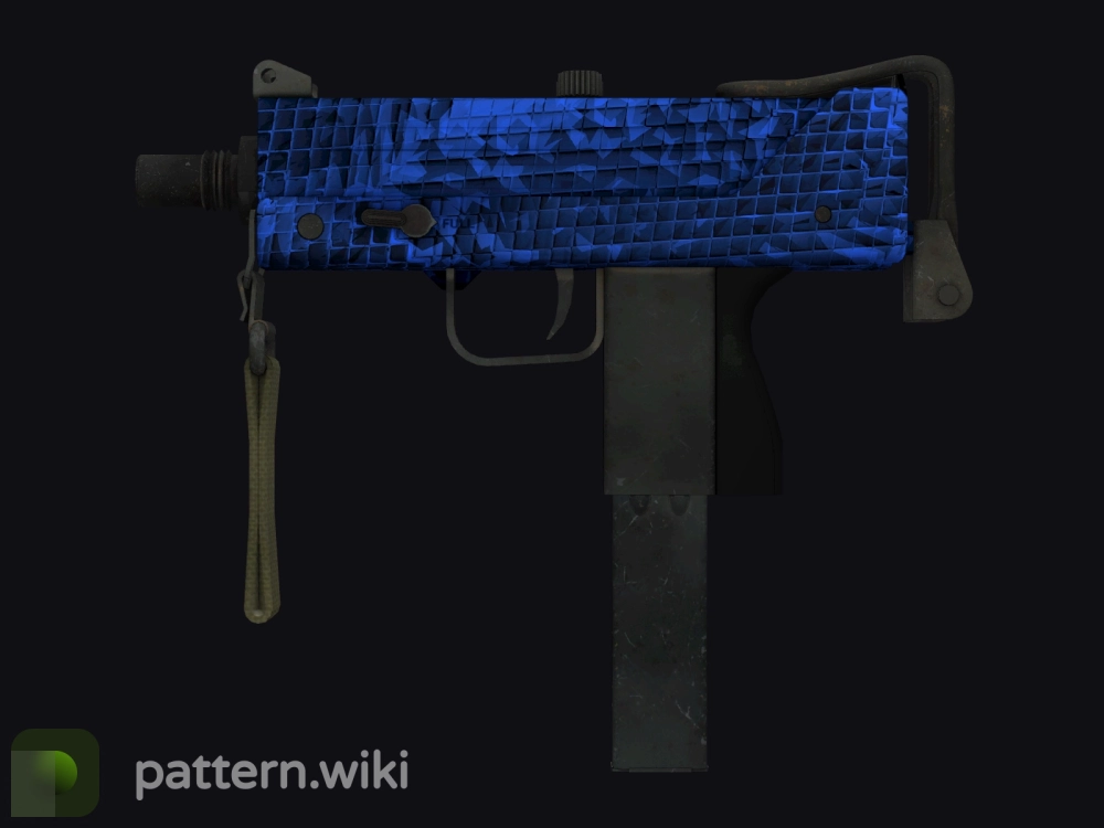 MAC-10 Lapis Gator seed 595