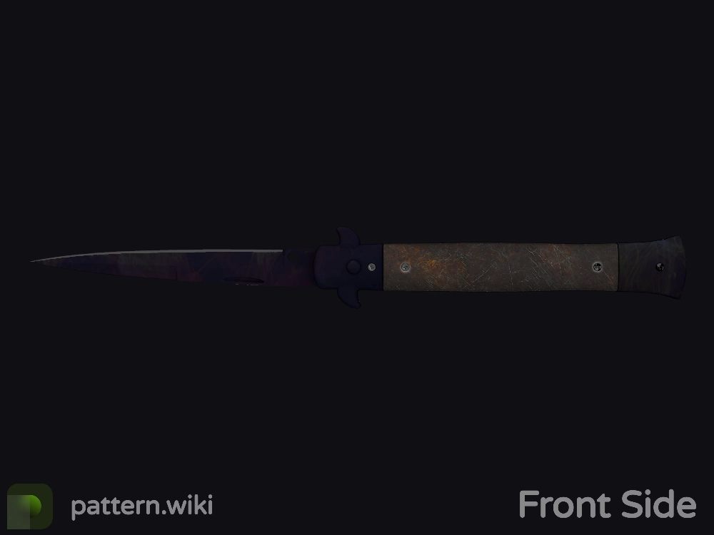 Stiletto Knife Doppler seed 341