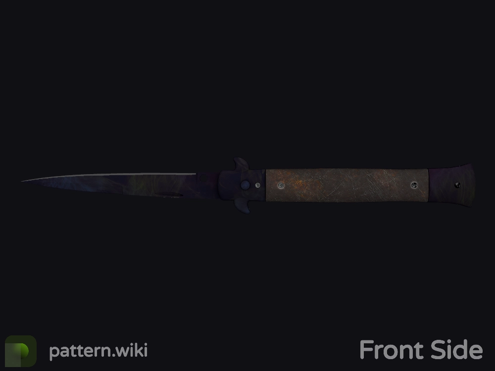 Stiletto Knife Doppler seed 245