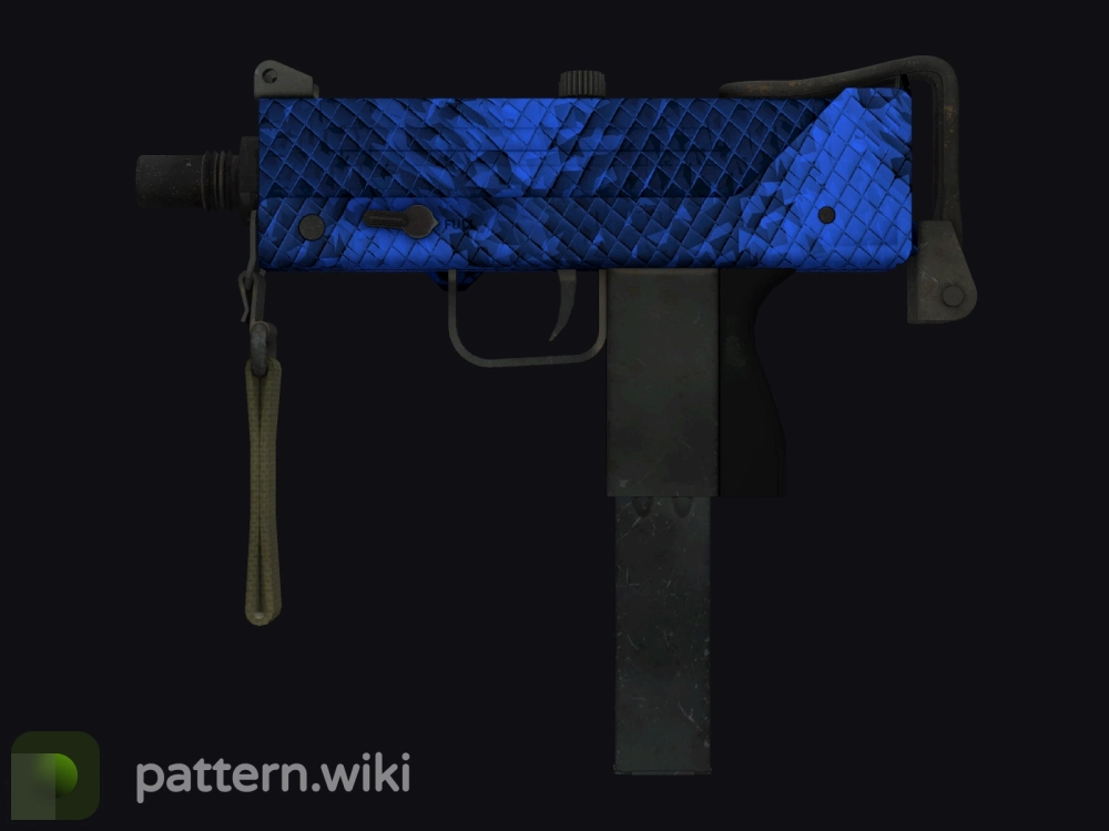 MAC-10 Lapis Gator seed 593