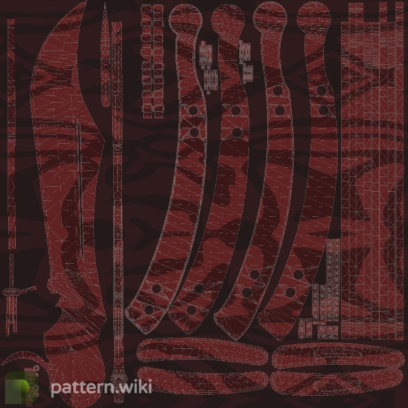 Butterfly Knife Slaughter seed 576 pattern template