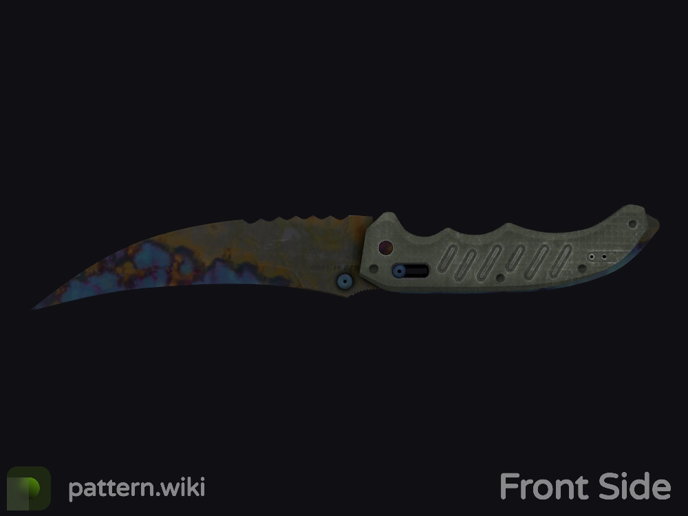 Flip Knife Case Hardened seed 262