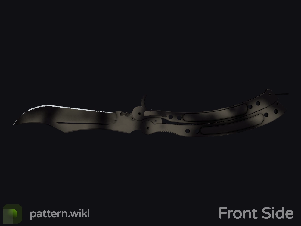 Butterfly Knife Scorched seed 443