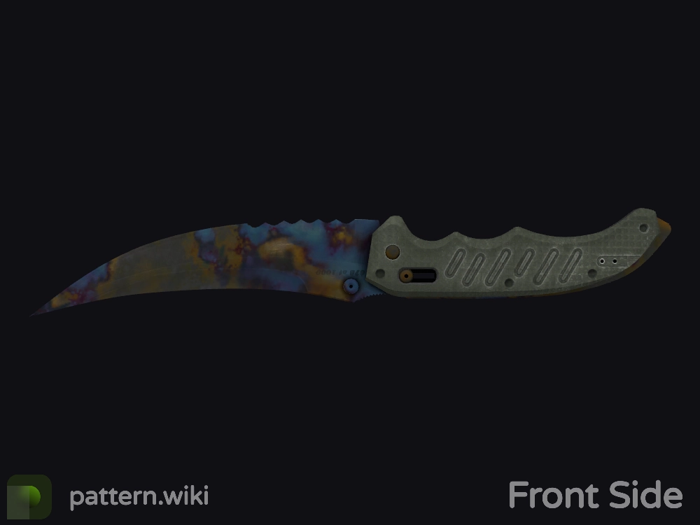 Flip Knife Case Hardened seed 204