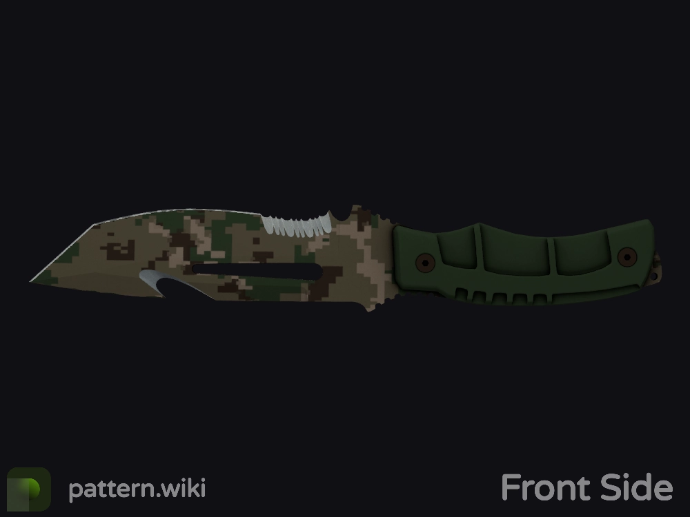 Survival Knife Forest DDPAT seed 282