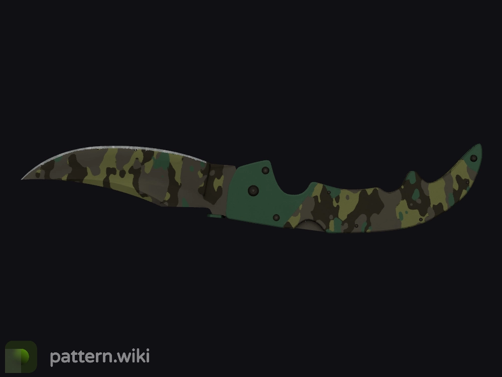 Falchion Knife Boreal Forest seed 218