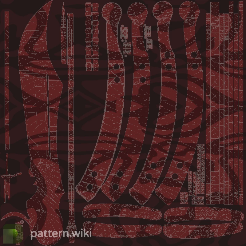 Butterfly Knife Slaughter seed 570 pattern template