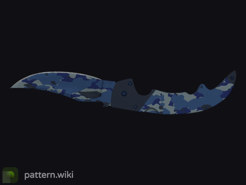 Falchion Knife Bright Water seed 116