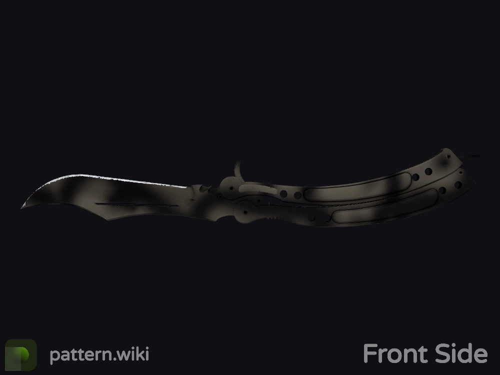 Butterfly Knife Scorched seed 646