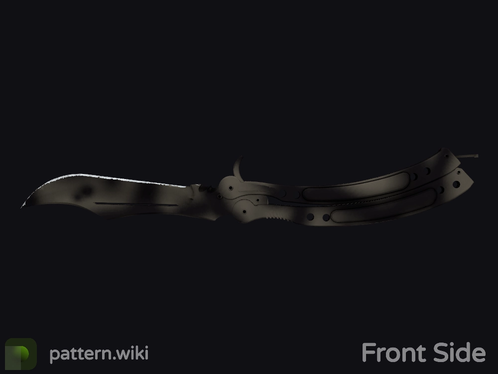 Butterfly Knife Scorched seed 469