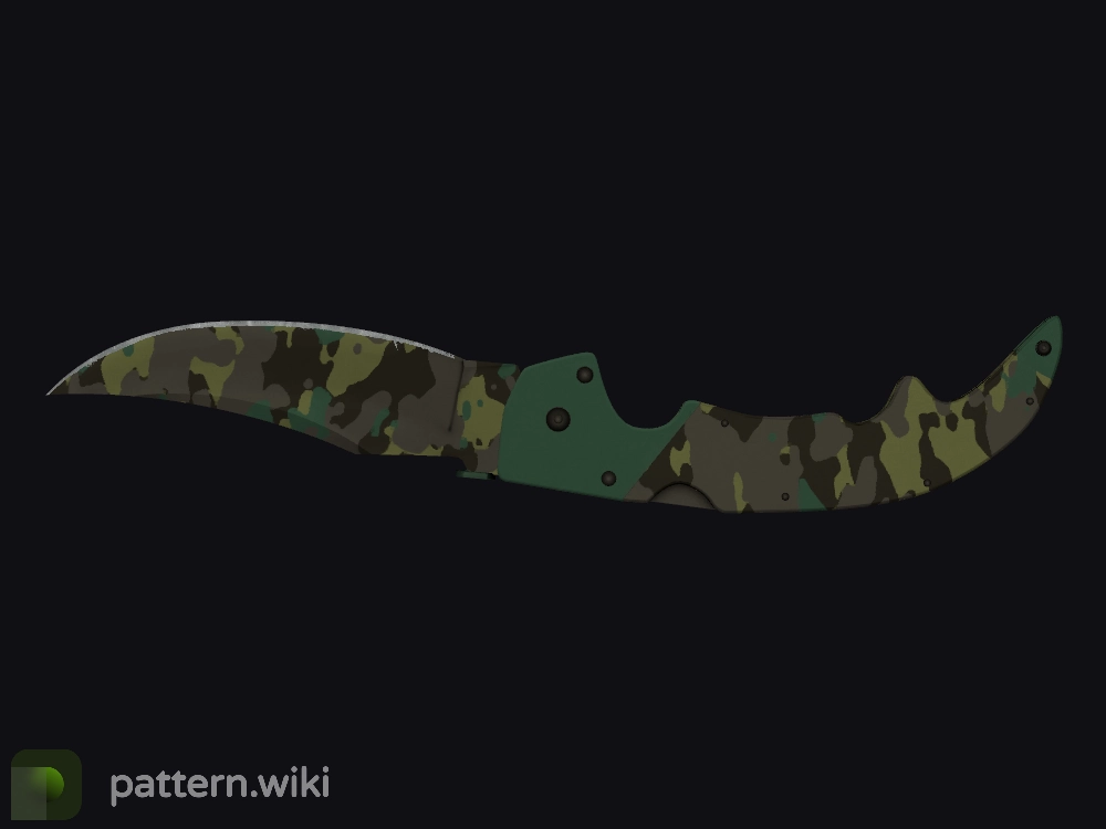 Falchion Knife Boreal Forest seed 516