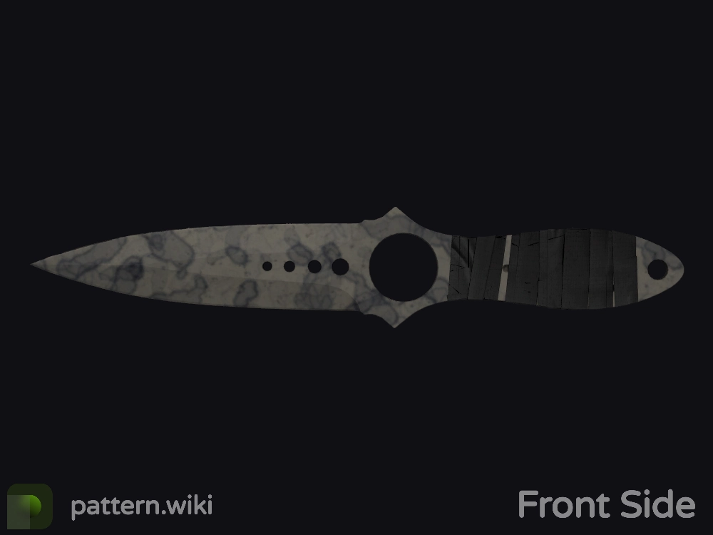 Skeleton Knife Stained seed 455