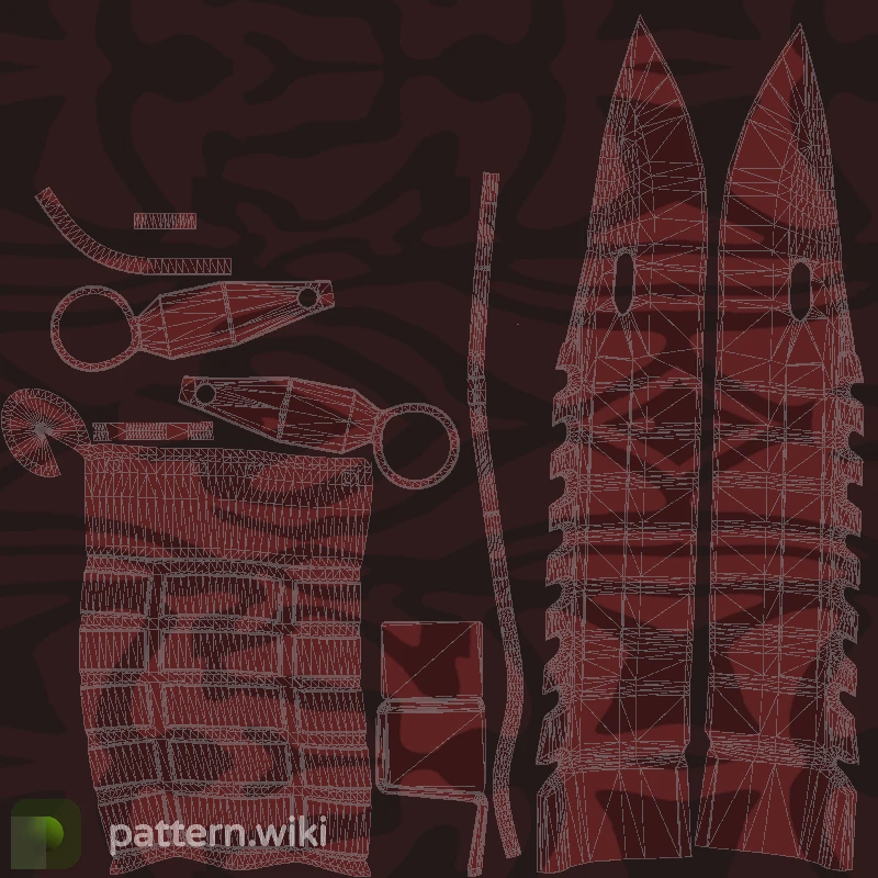 M9 Bayonet Slaughter seed 851 pattern template