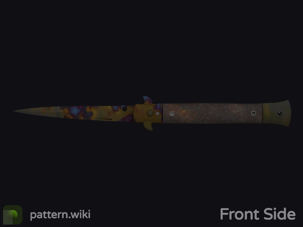 Stiletto Knife Case Hardened seed 756