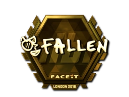 Sticker FalleN (Gold) | London 2018 preview