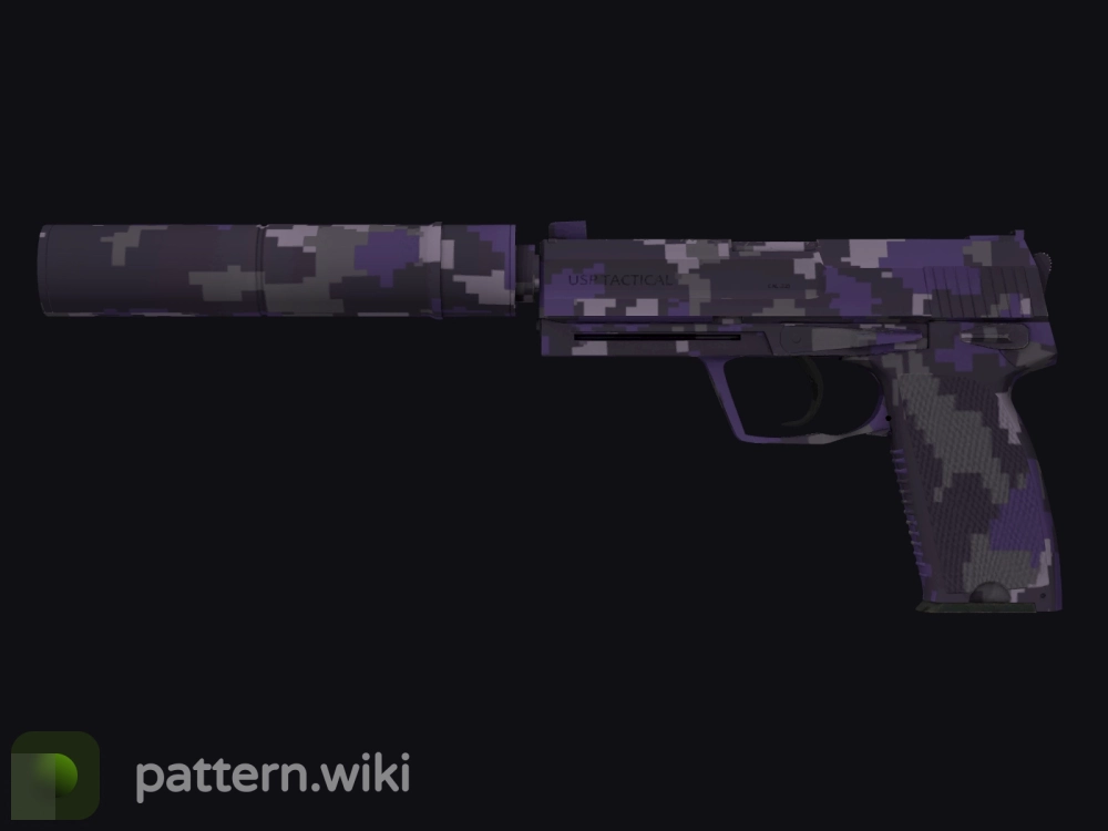 USP-S Purple DDPAT seed 74