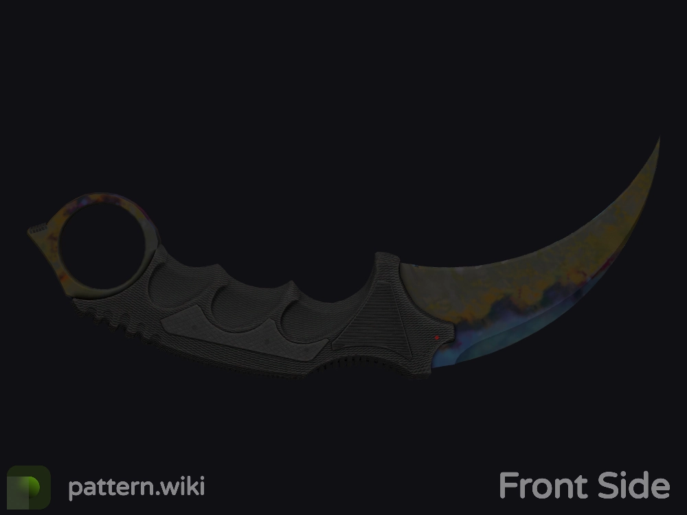 Karambit Case Hardened seed 630