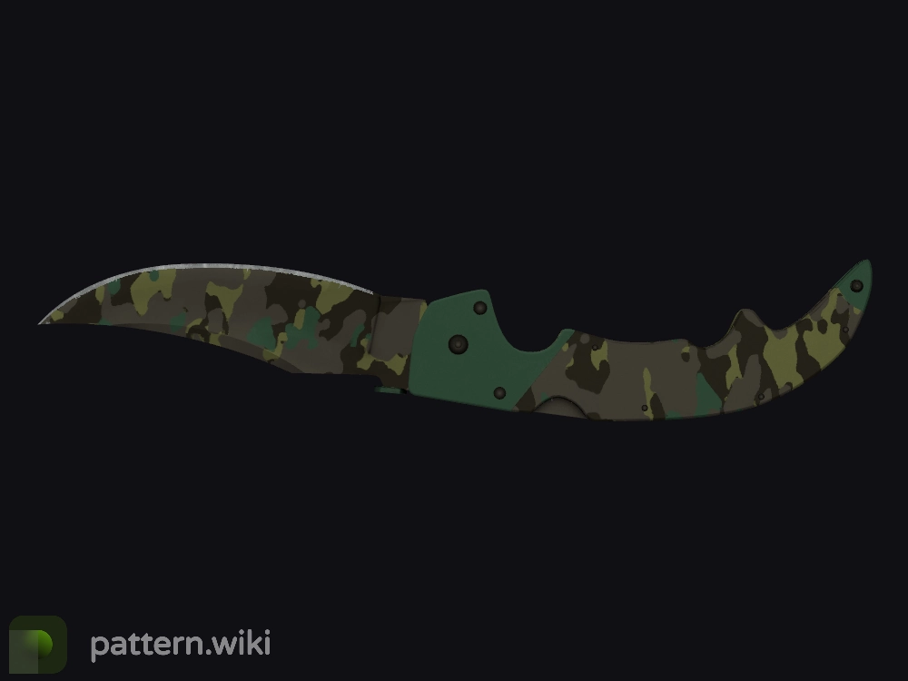 Falchion Knife Boreal Forest seed 458