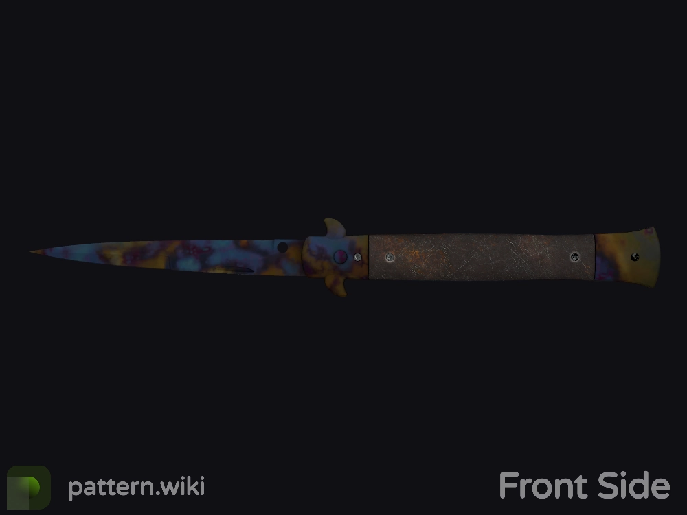 Stiletto Knife Case Hardened seed 298