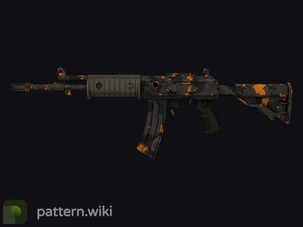 Galil AR Orange DDPAT seed 594