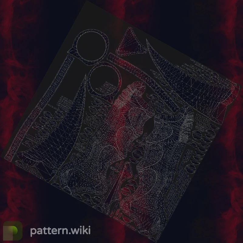 Karambit Doppler seed 478 pattern template