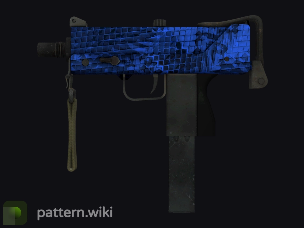 MAC-10 Lapis Gator seed 282