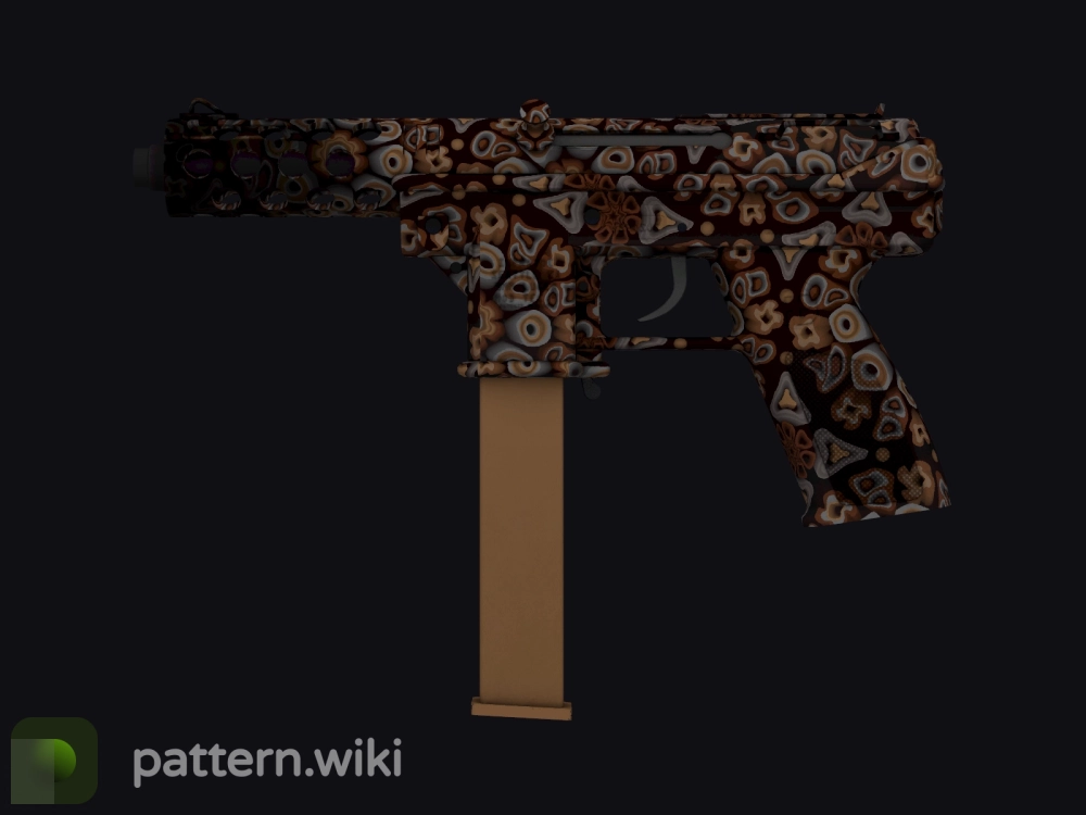 Tec-9 Orange Murano seed 376